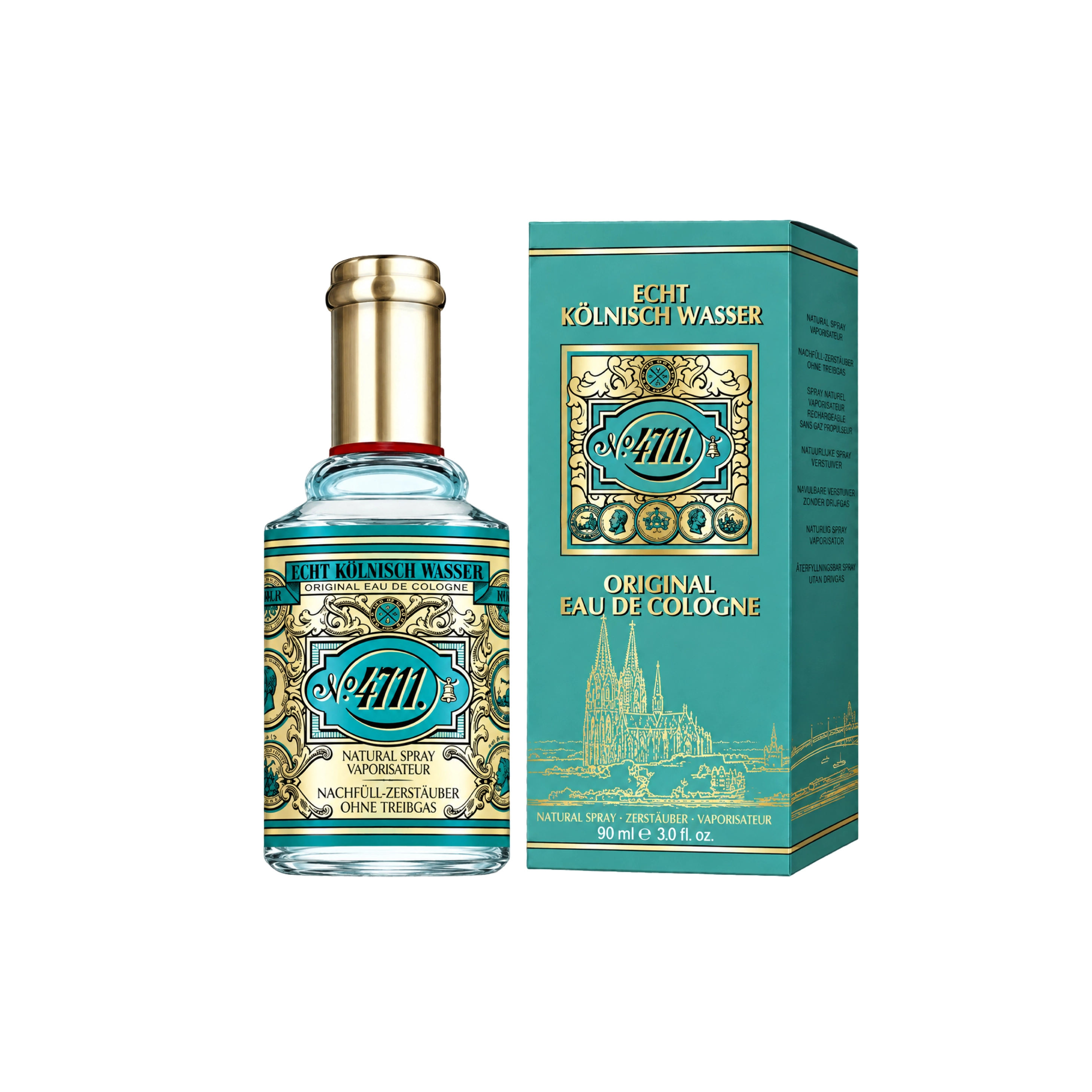 4711 Edc 90ml Refillable Spray