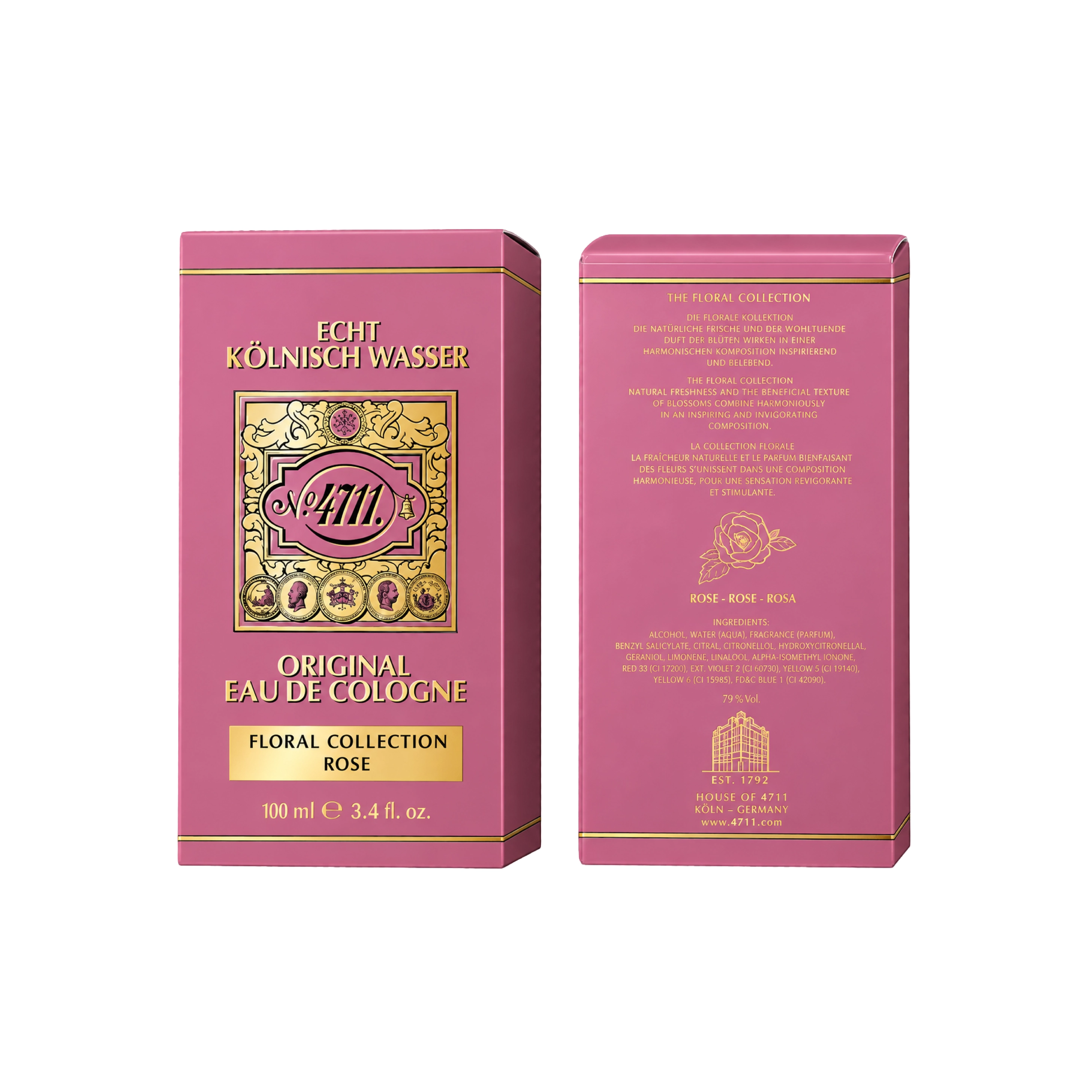 4711 Floral Rose Edc 100ml