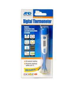 A&D Medical UT-113 Flex Tip Digital Thermometer