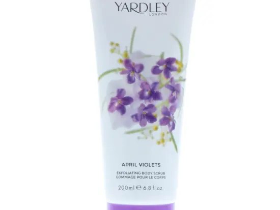 April Violets Body Scrub 200ml Yardley