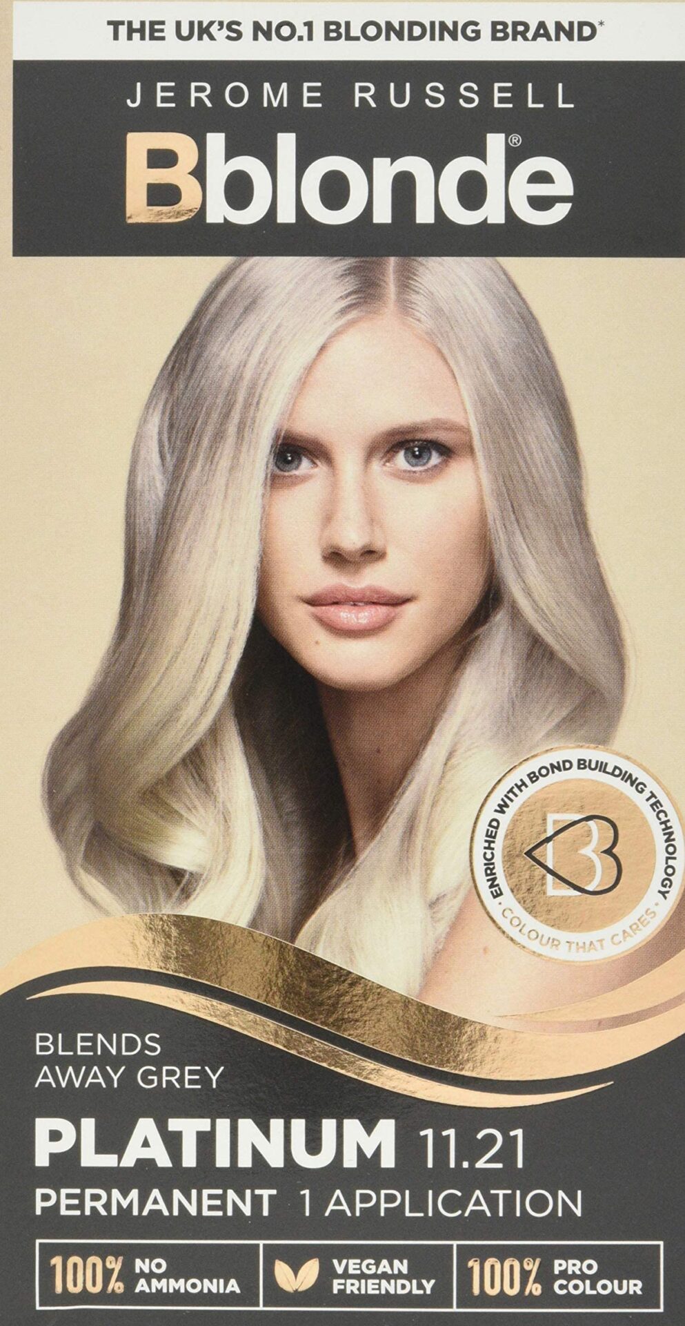 Bblonde Permanent Colour Kit Platinum Blonde