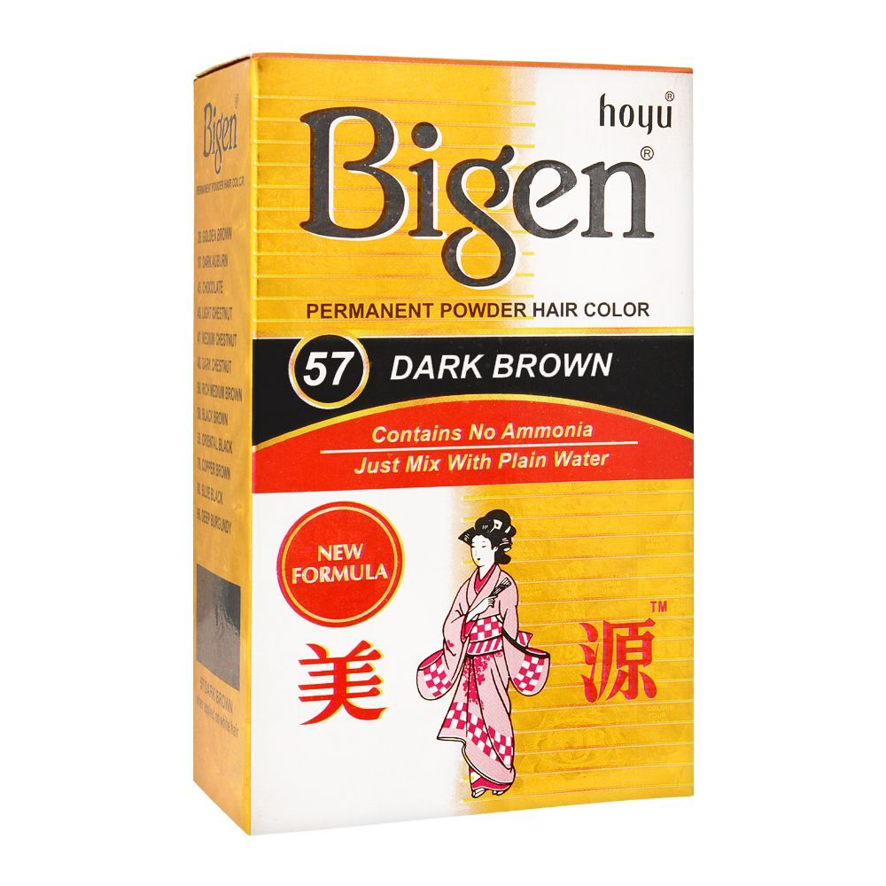Bigen Hair Colour Dark Brown 57