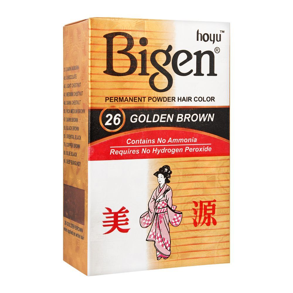 Bigen Hair Colour Golden Brown 26