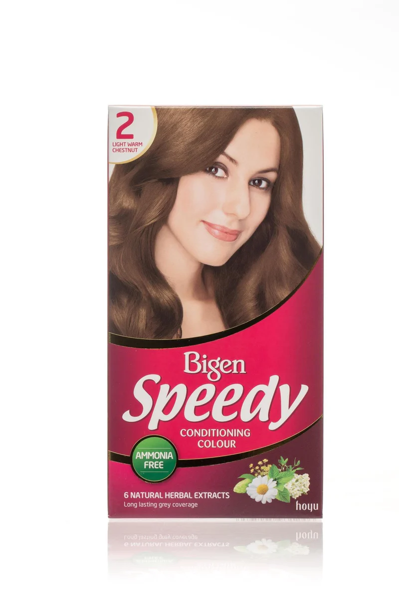 Bigen Speedy 2 Hair Colour Light Warm Chestnut