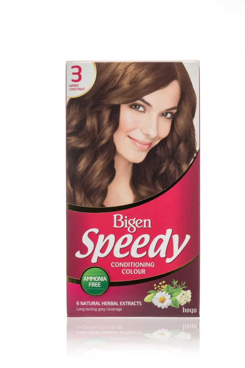 Bigen Speedy 3 Hair Colour Warm Chestnut