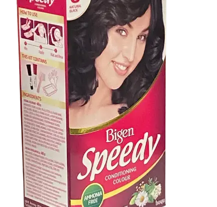 Bigen Speedy - 8 Hair Col.natural Black