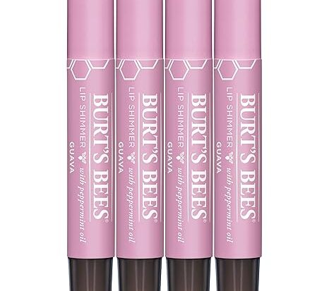 Burt's Bee Lip Shimmer 2.6gms - Guava