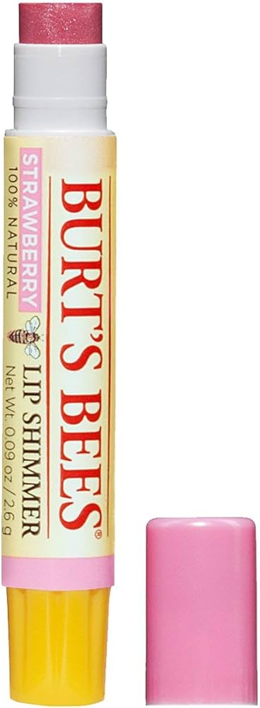 Burt's Bee Lip Shimmer 2.6gms - Strawberry
