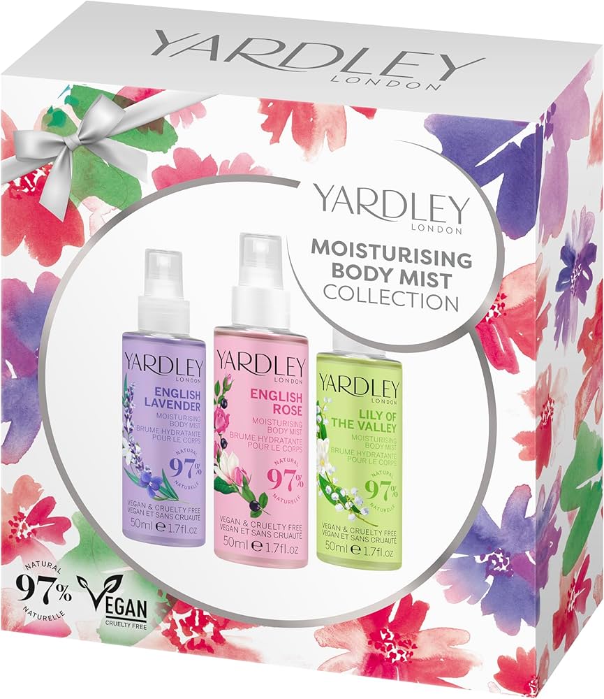 Contemporary Classic Florals Fragrance Mist Collection3x50ml