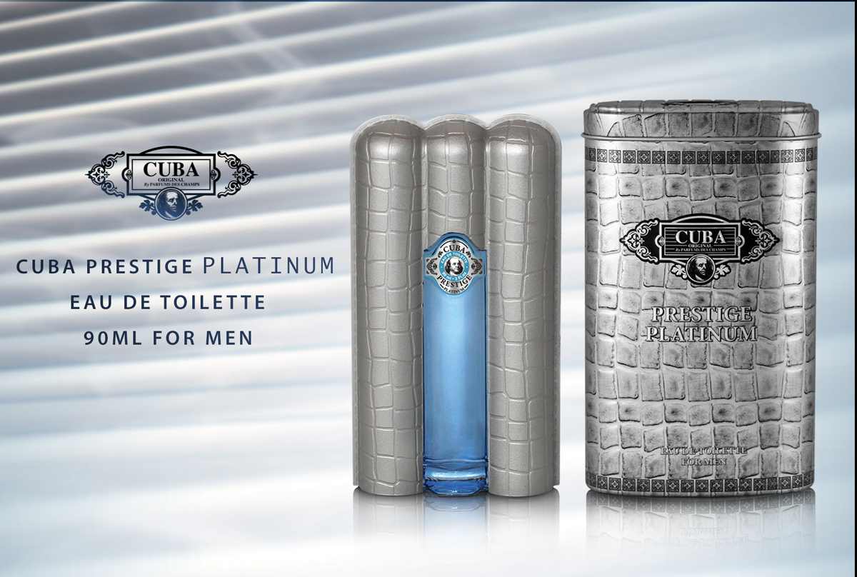 Cuba Prestige Platinum Edt 90ml Spray