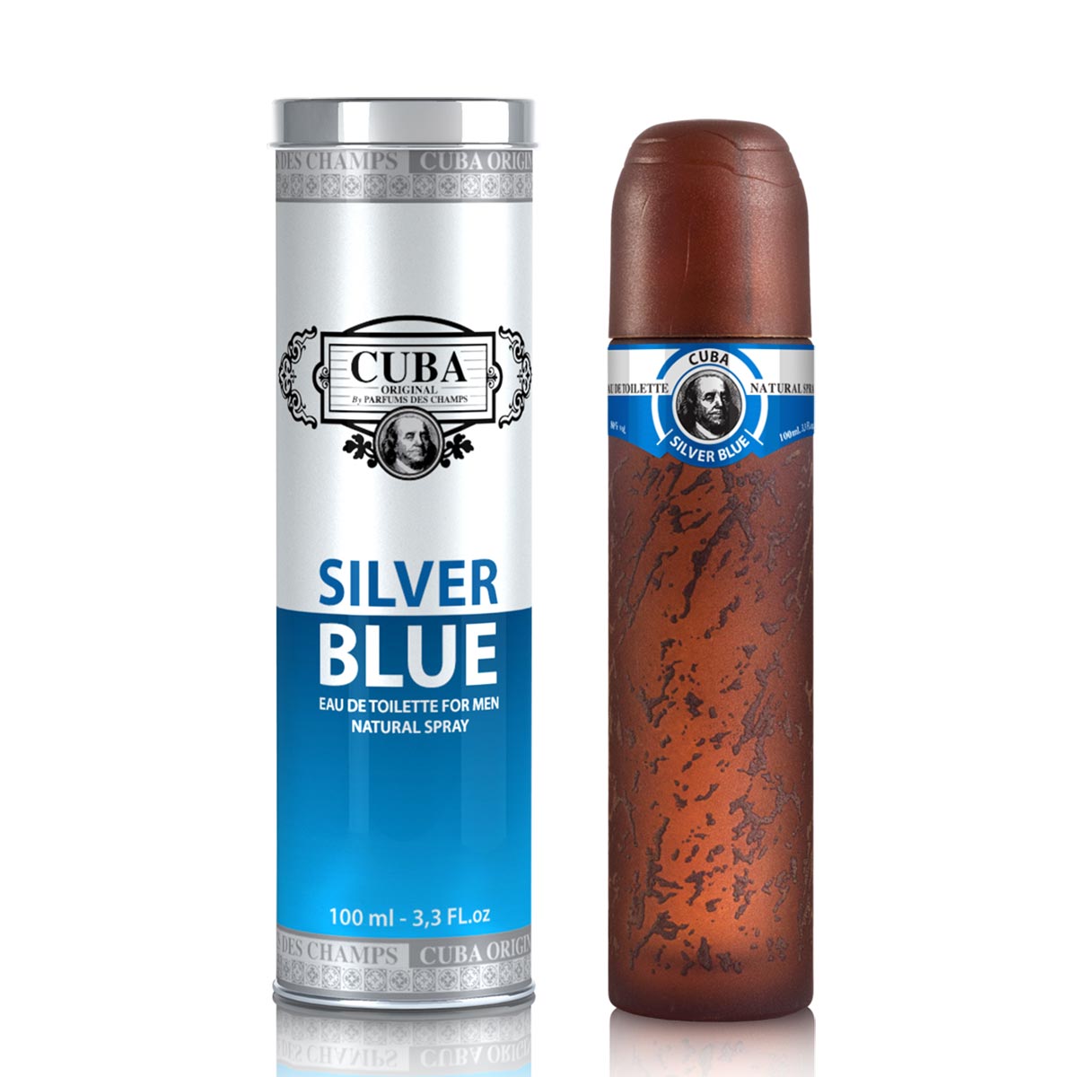 Cuba Silver Blue Edt 100ml Spray