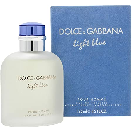 D&G Light Blue Pour Homme Edt 125ml Spray