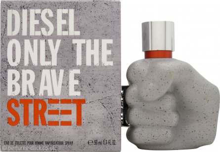 Diesel Only The Brave Street Edt 50ml Spray