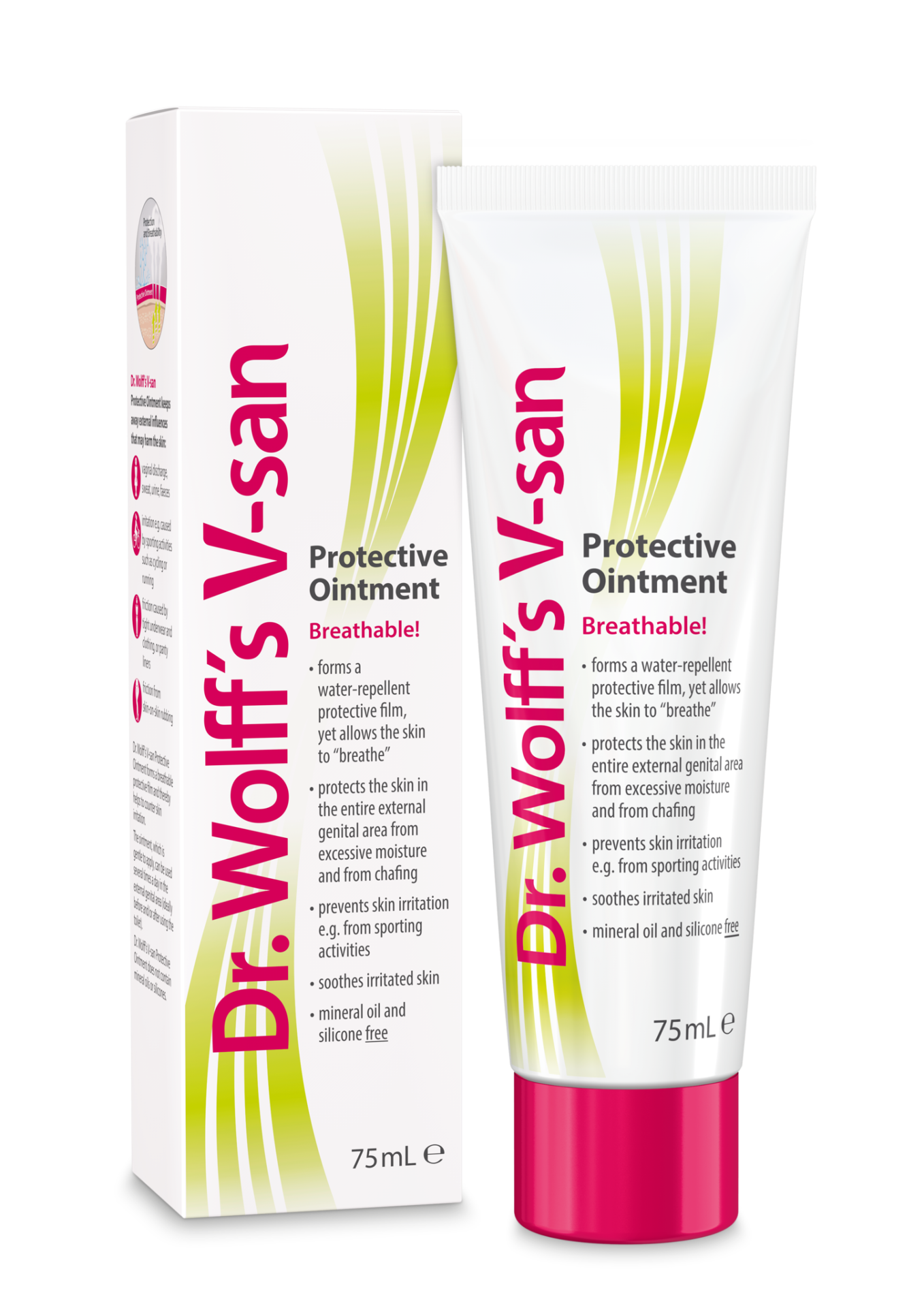 Dr Wolff's V-San Protective Ointment 75ml