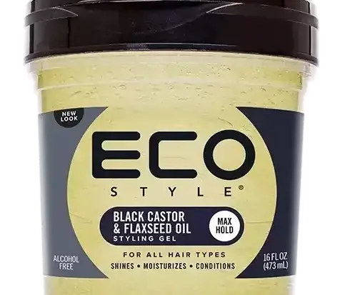 Eco Style Black Castor & Flaxseed Oil 473ml