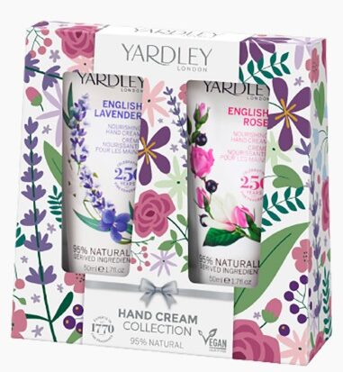 English Lavender & English Rose Hand Cream Collection2x50ml