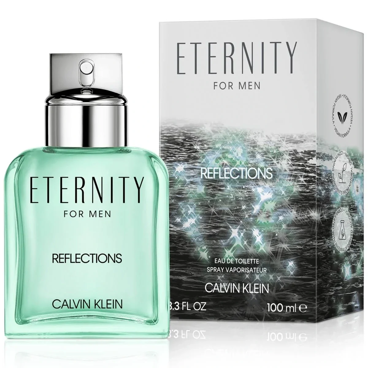 Eternity For Men Reflections Edt 100ml Spray