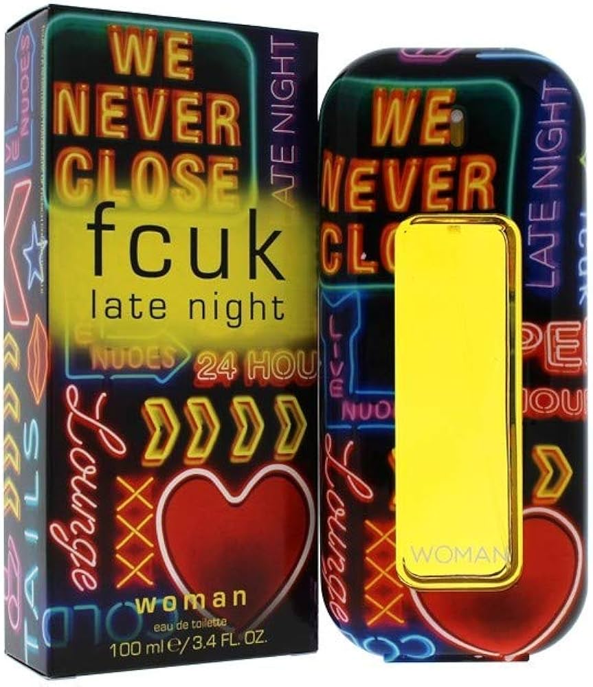 Fcuk Late Night Edt 100ml Spray