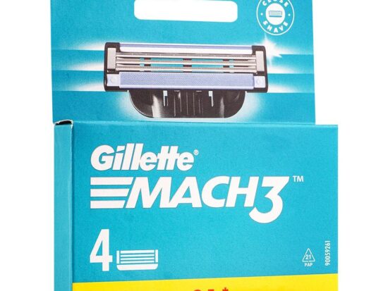 Gillette Mach3 Razor Blades Pack Of 4