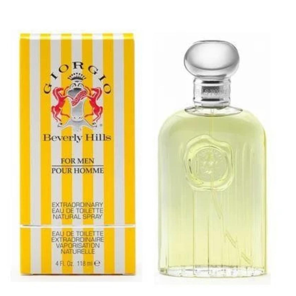 Giorgio Yellow Mens Edt 118ml Spray