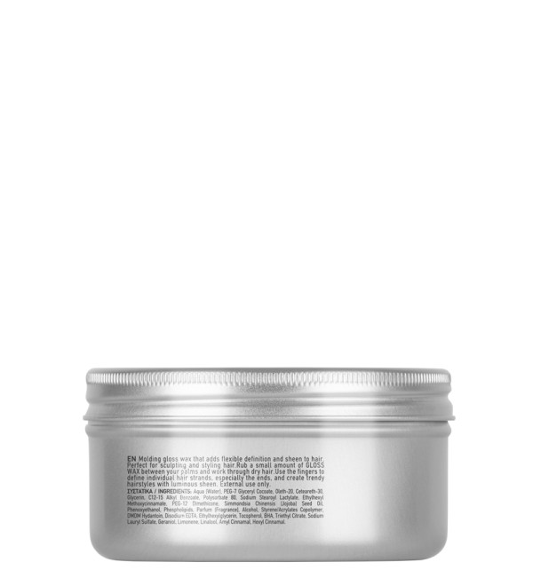 Gloss Wax 100ml- For Smooth Control And Support; Provides Defintion, Texture And Shine