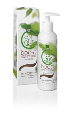 Hennaplus Colour Boost Shampoo Red Brown - 200ml