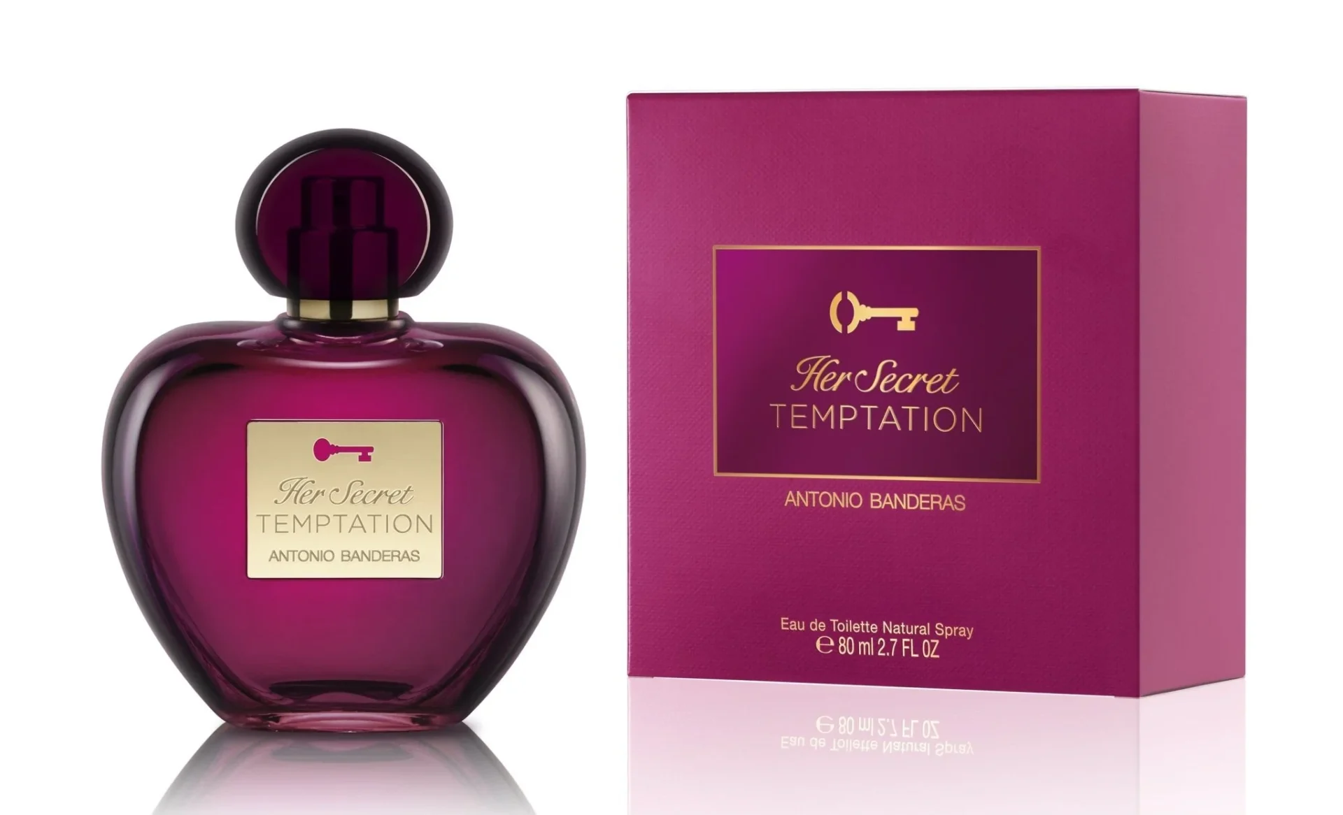 Her Secret Temptation Edt 80ml Spray Antonio Banderas
