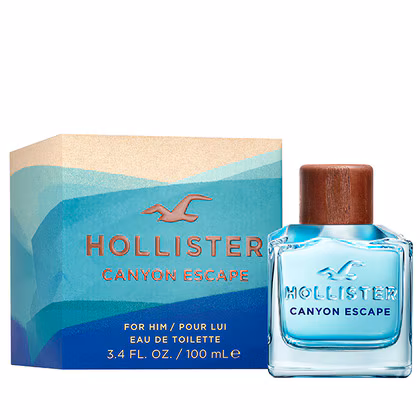 Hollister Canyon Escape Edt 100ml Spray