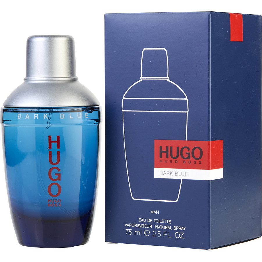 Hugo Dark Blue Edt 75ml Spray