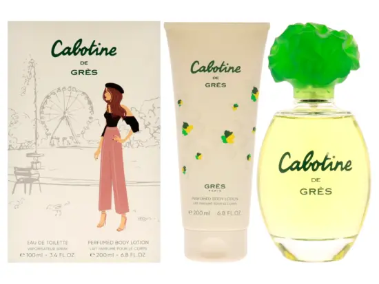 Cabotine Stoneware Gift Set EDT 100ml Spray / Body lotion 200ml