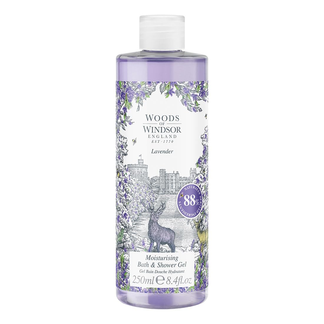 Lavender Bath & Shower Gel 250ml