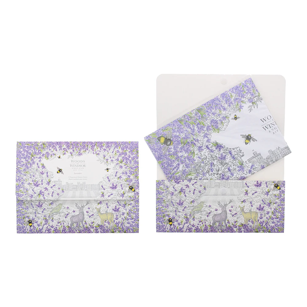 Lavender Drawer Liner (Pack of 5)