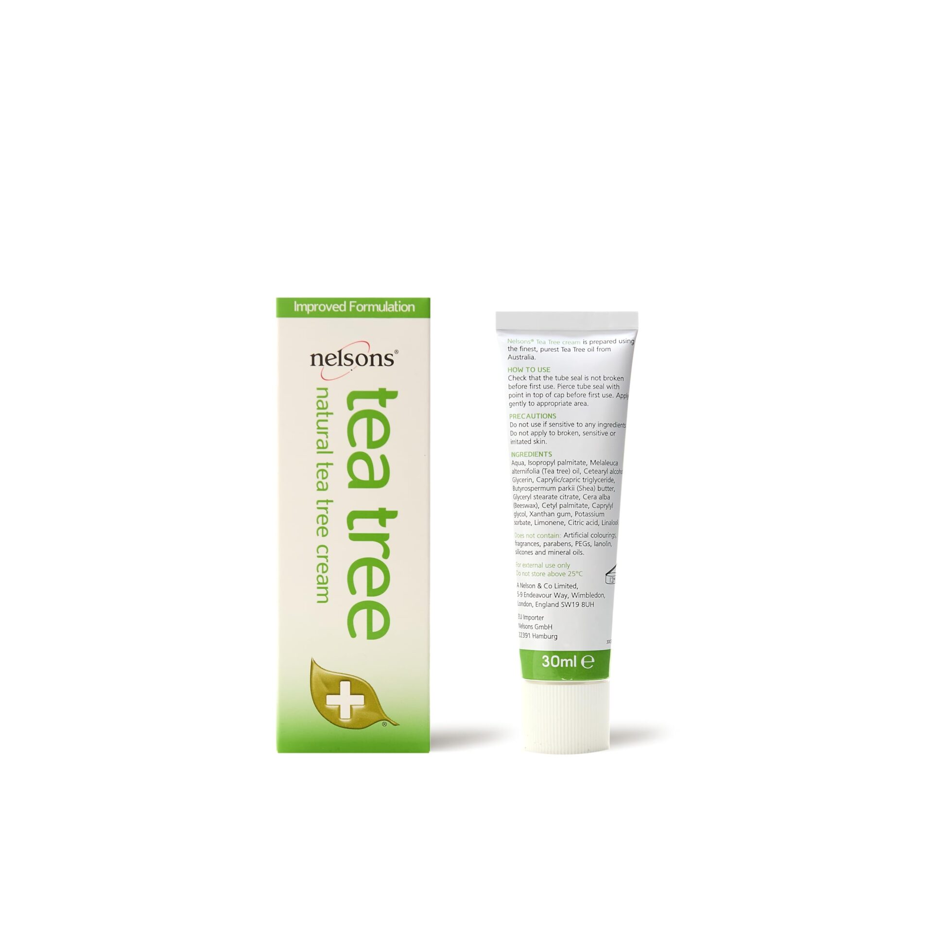 Nelsons Creams Tea Tree 30ml