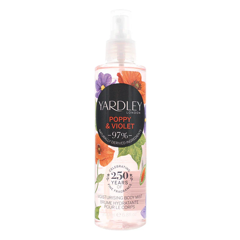 Poppy & Violet Body Mist 200ml