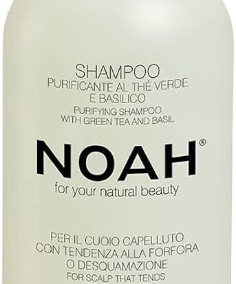 Purifying Shampoo With Green Tea And Basil 1 Litre- Helps With Dandruff