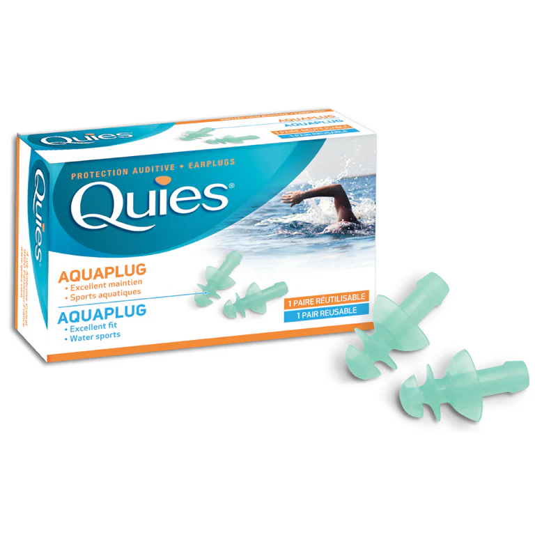 Quies Aqua Plug - 1 Pair Reusable