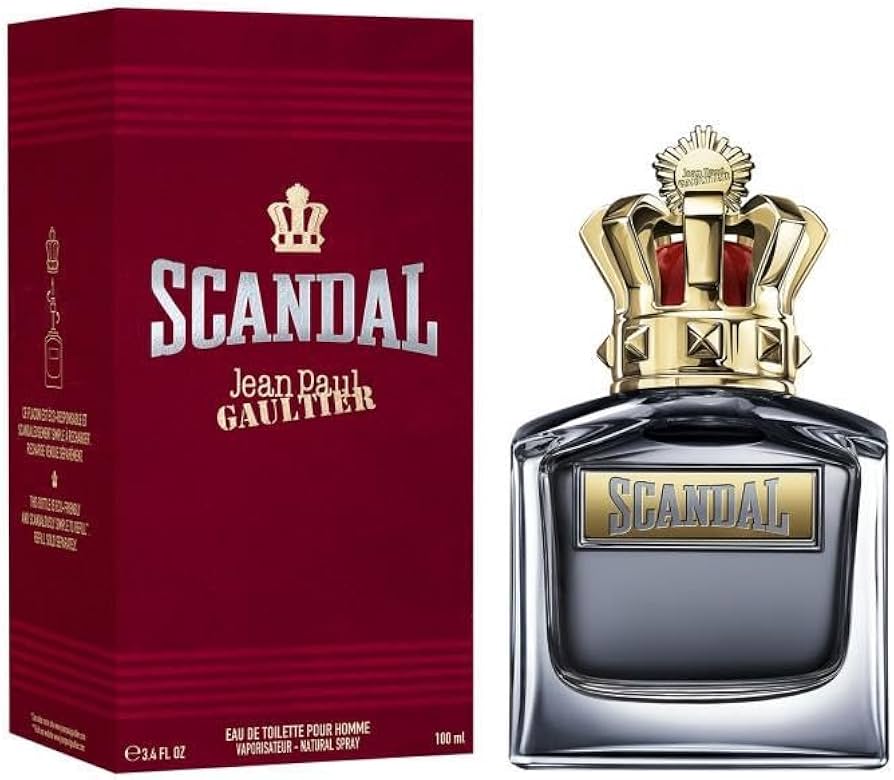 Scandal Homme Refillable Edt 100ml Spray