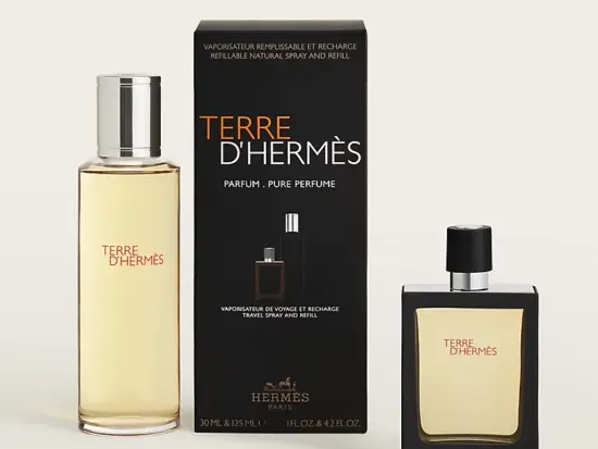 Terre D'Hermes Edt 30ml Refillable Travel Spray