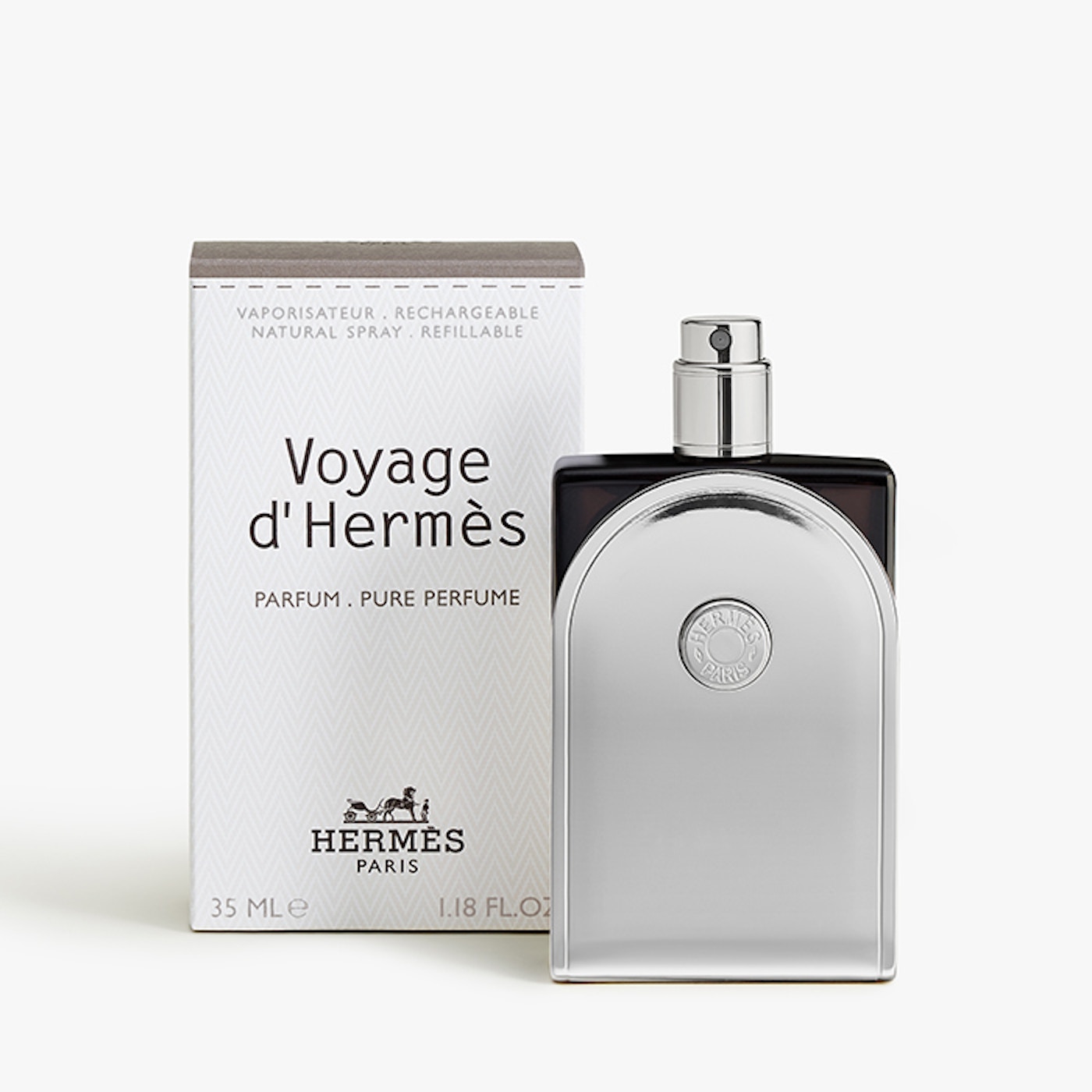 Voyage D'hermes Refillable Edt 35ml Spray