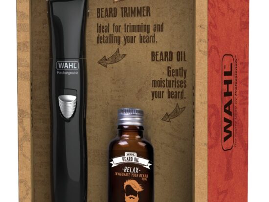 Wahl Rechargeable Beard Trimmer & Beard Oil Set