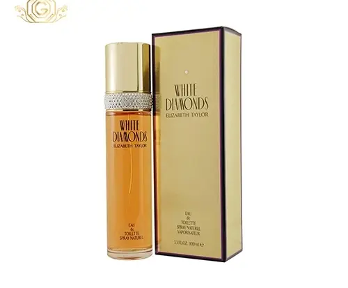 Elizabeth Taylor Women's Perfume, White Diamonds, Eau De Toilette EDT Spray, 3.3 fl oz 100ml