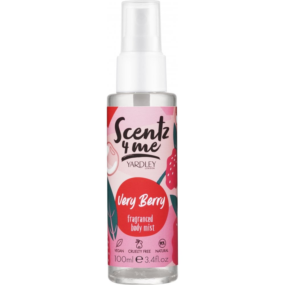 Yardley Scentz4Me Very Berry Mist 100ml